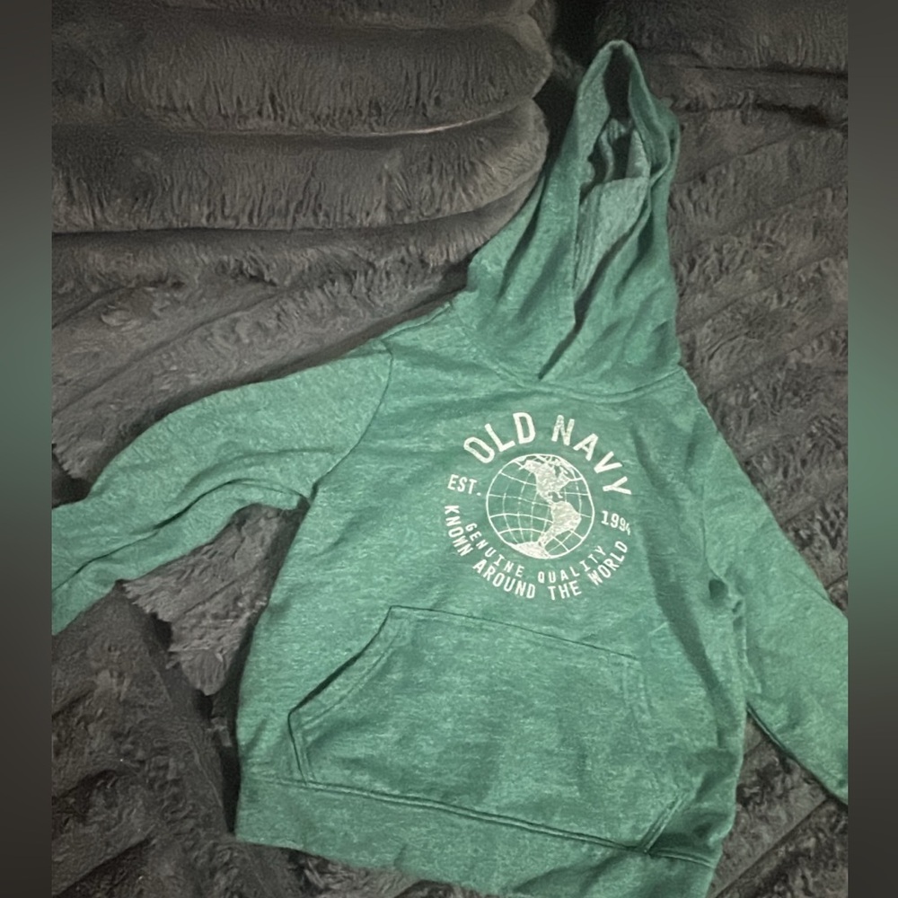 Old Navy Teal Hoodie for Toddlers